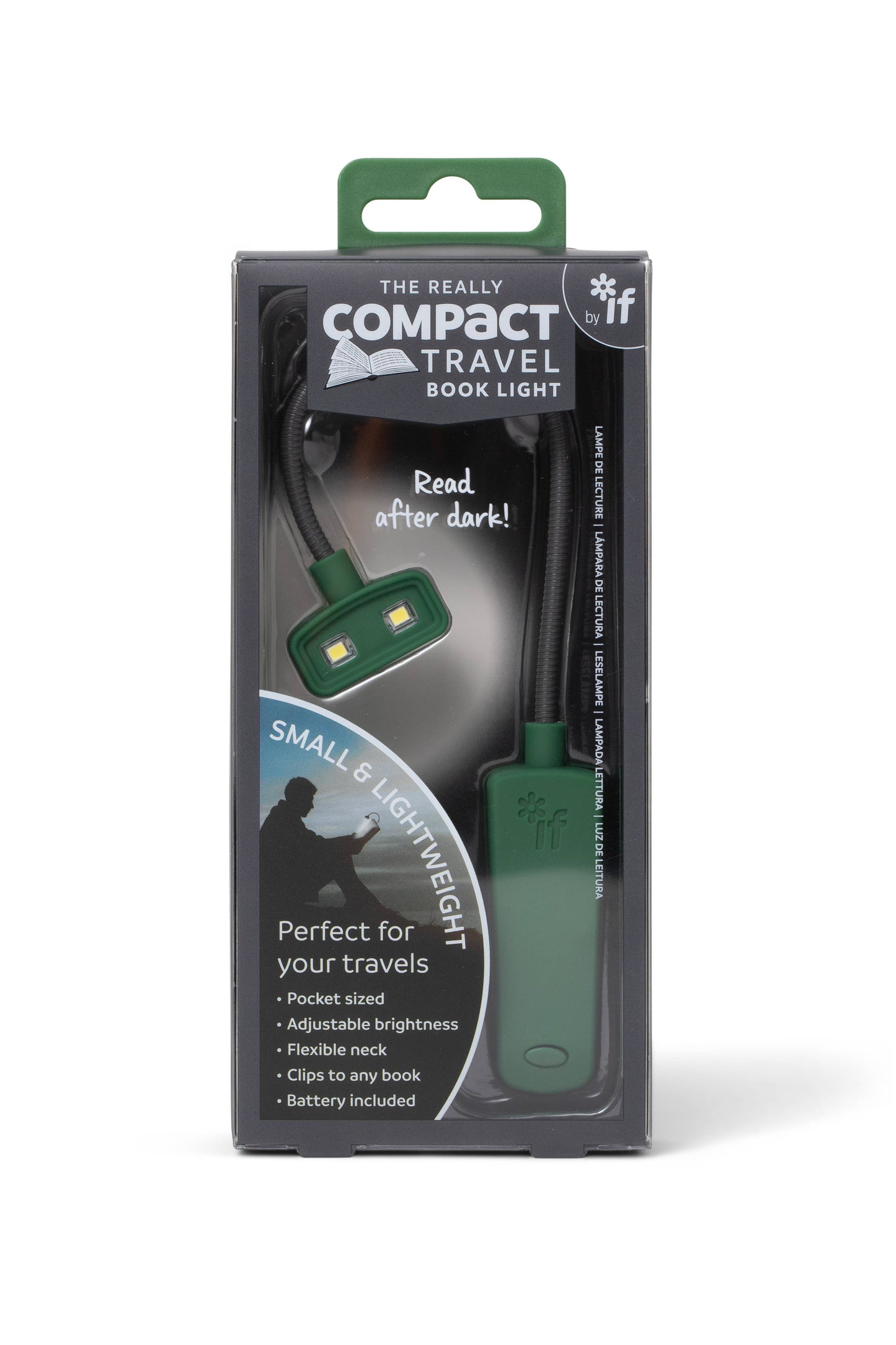 The Really Compact Travel Book Light - Orange