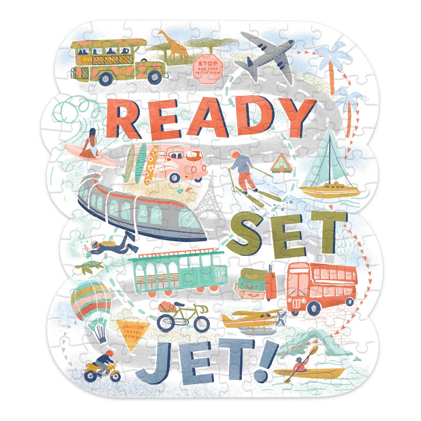 Ready. Set. Jet! Mini Jigsaw Puzzle