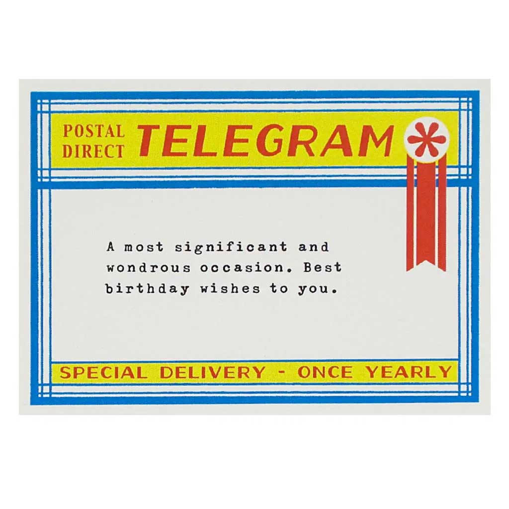 Birthday Mail Greeting Card
