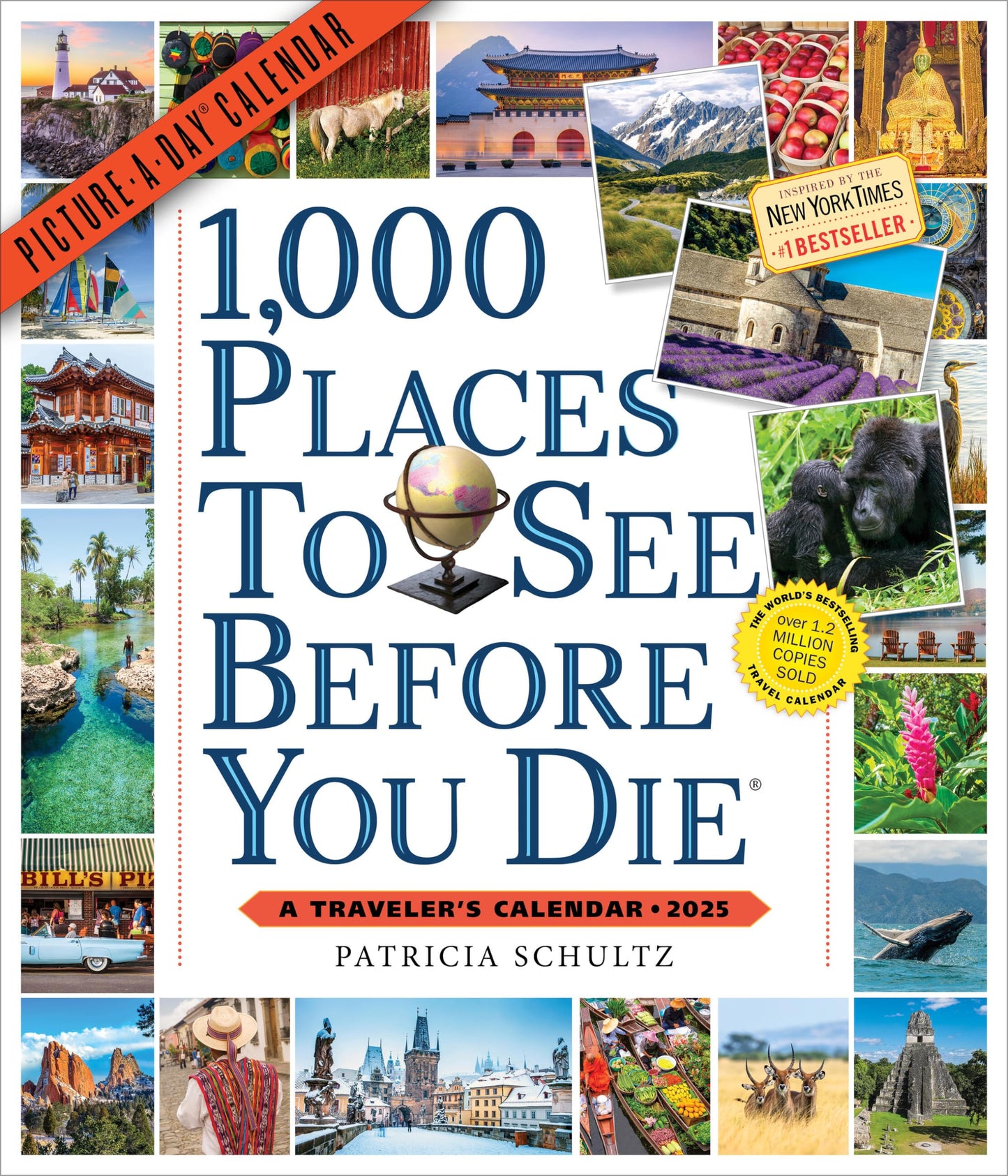 1,000 Places to See Before You Die Picture-A-Day Wall Calendar 2026