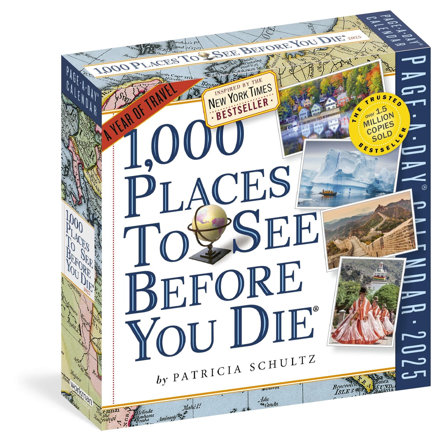 1,000 Places to See Before You Die Page-A-Day Calendar 2026