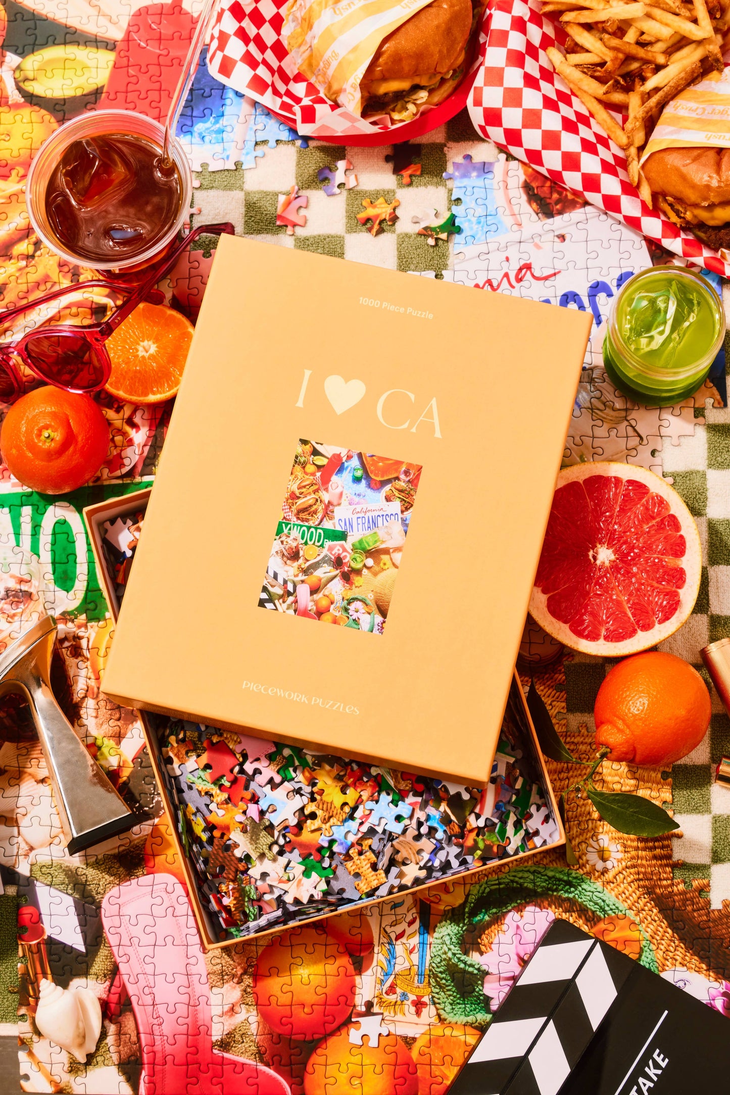 I *Heart* CA 1000 Piece Puzzle