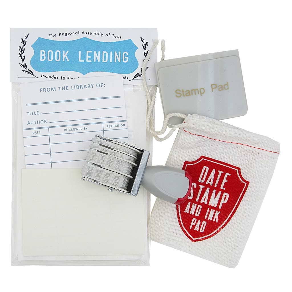 Book Lending Cards