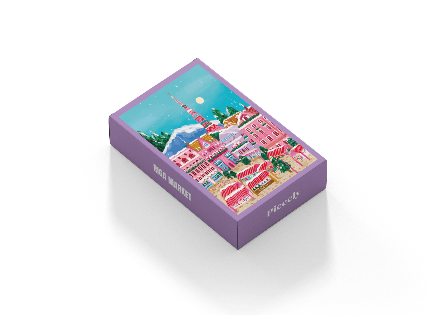 Riga Market Mini-Puzzle, 99 pieces