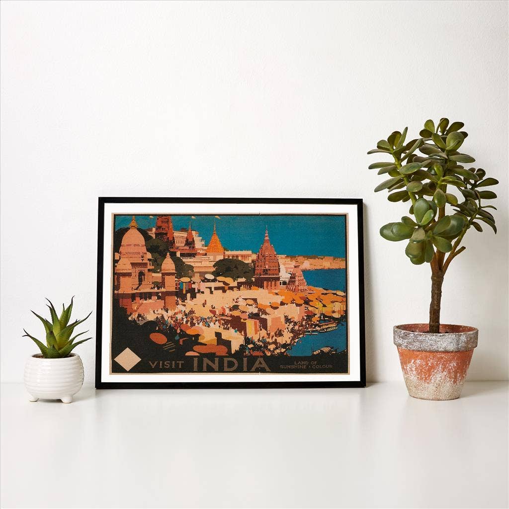 India Travel Art Print