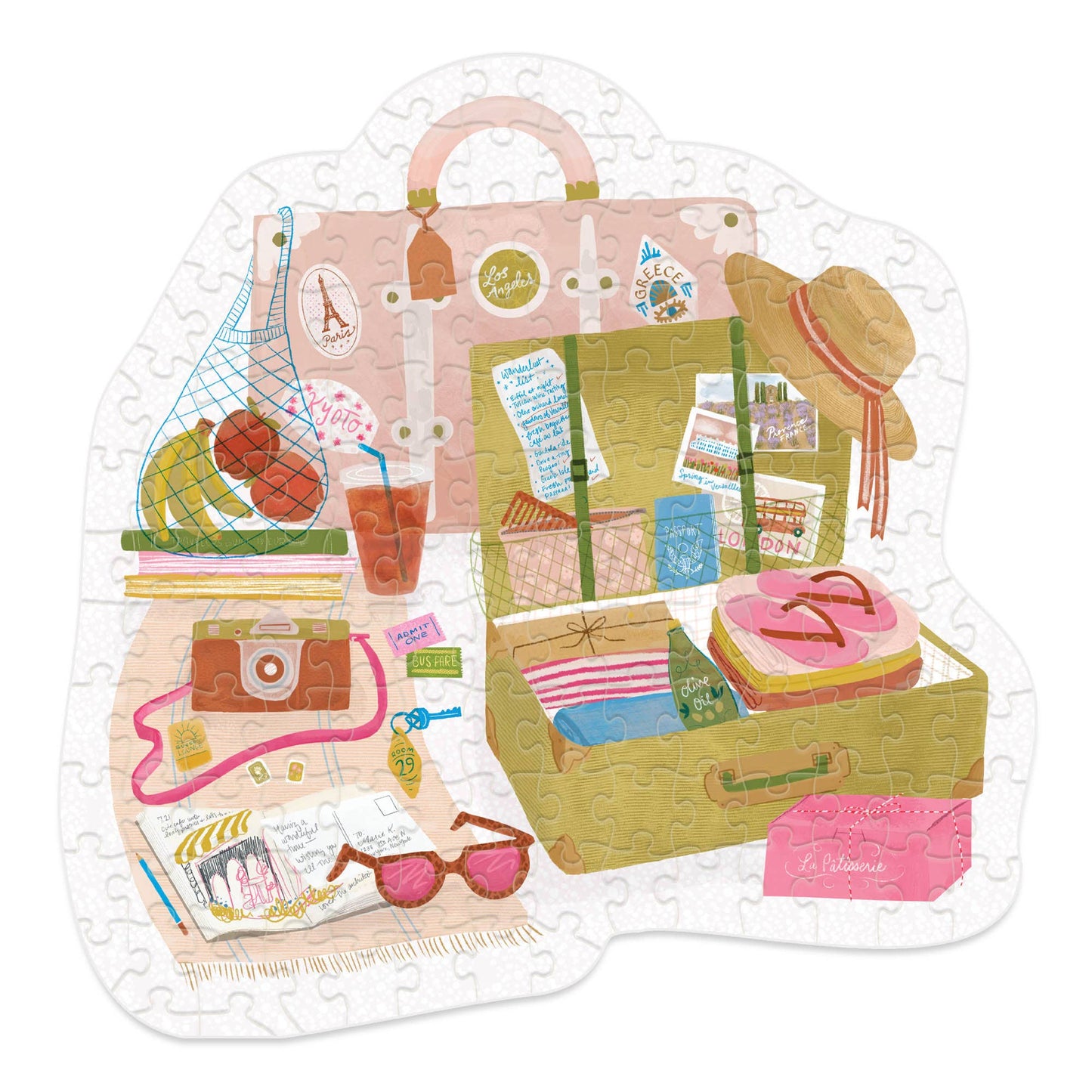 Packed to Wander Mini Jigsaw Puzzle
