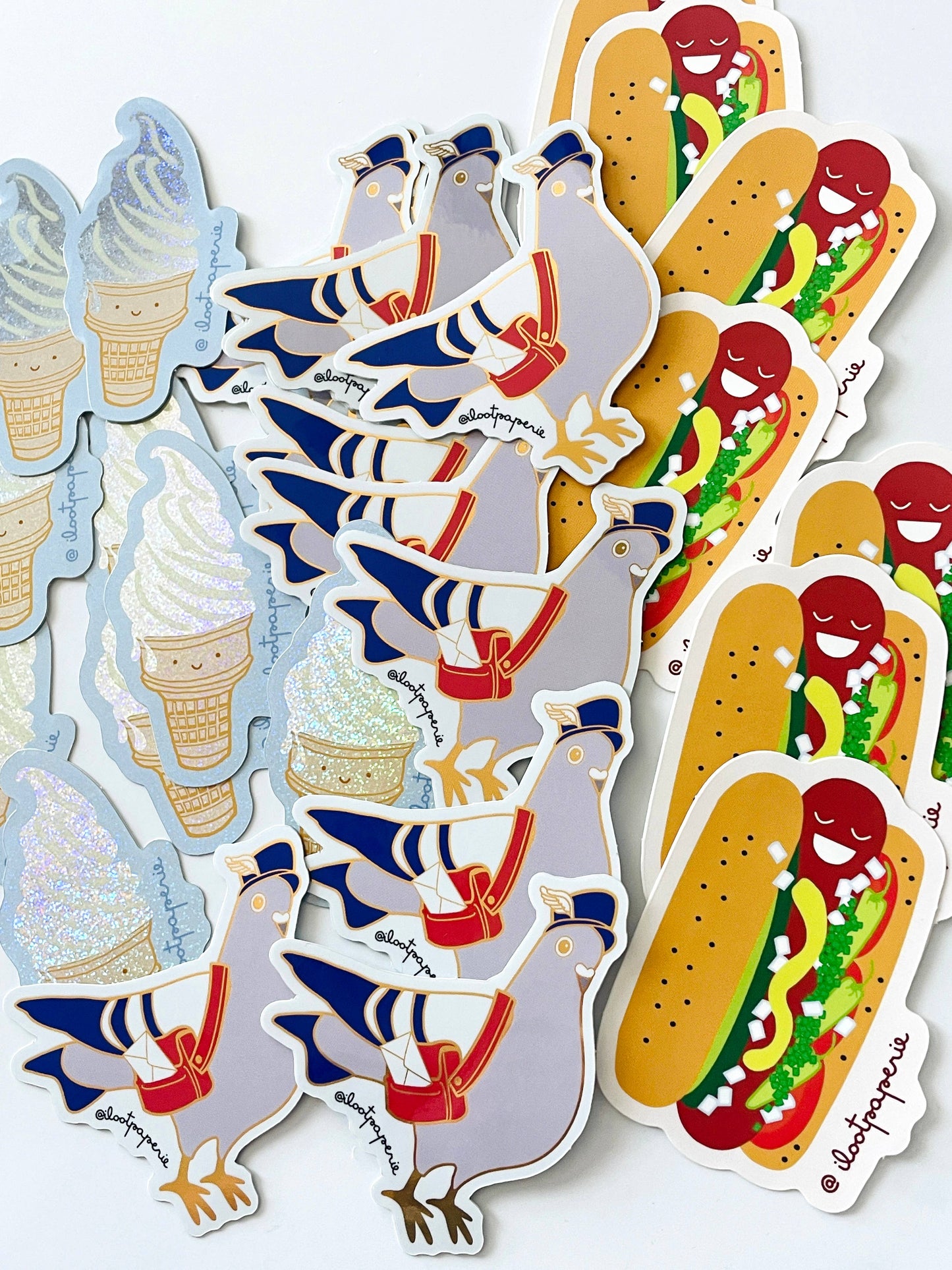 Par Pigeon Vinyl Sticker