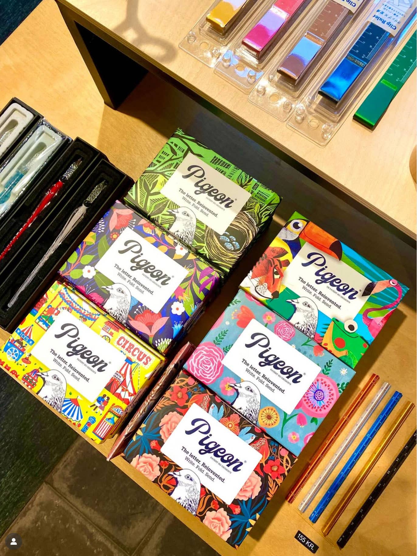 Floral Fantasia Pigeon Letter Pack