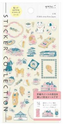 Japan Sticker Sheet