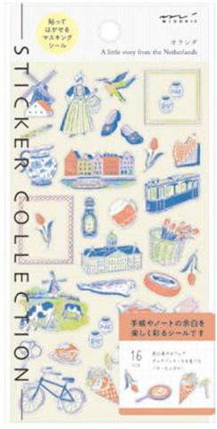 Netherlands Sticker Sheet