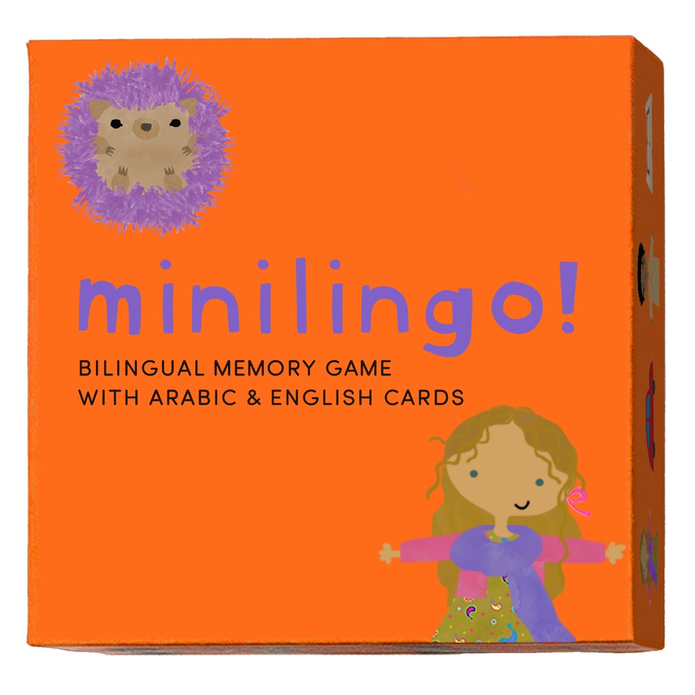 Minilingo Bilingual Memory Game - Arabic/English