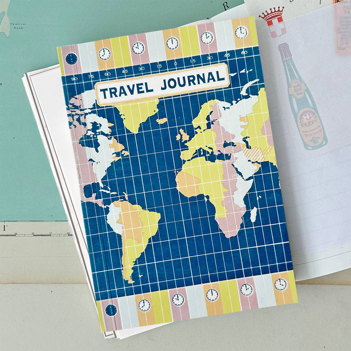 World Map Travel Journal