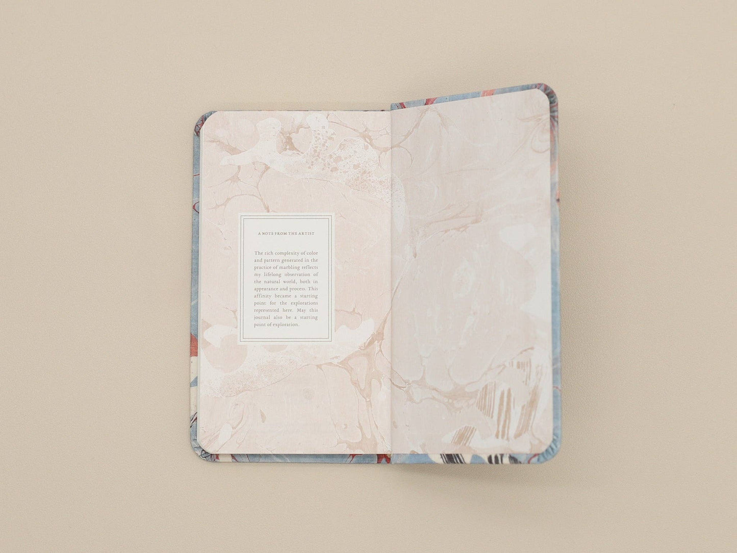 Fluxus Marble Pocket Hardcover Journal