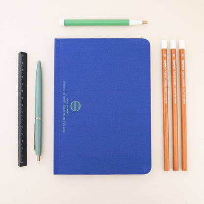 Flexi Linen Journal Azure