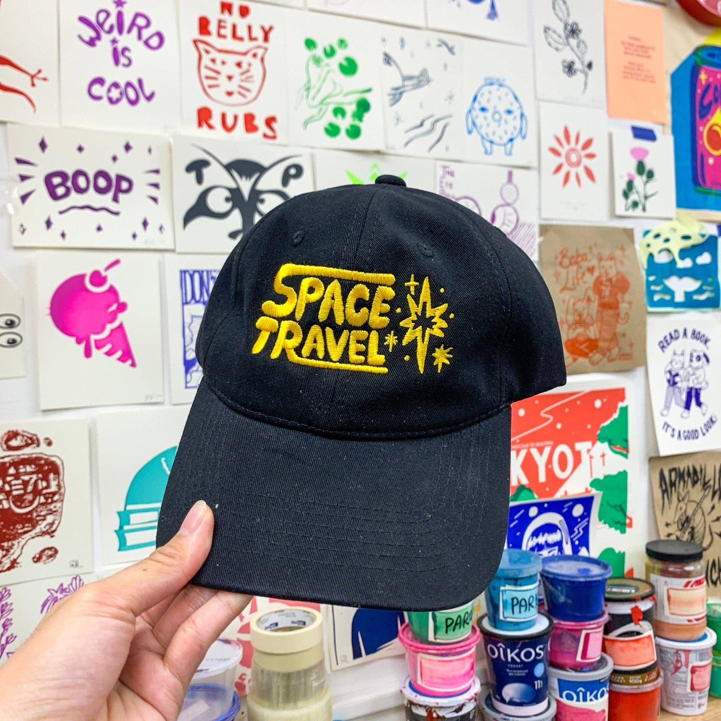 Space Travel Dad Hat