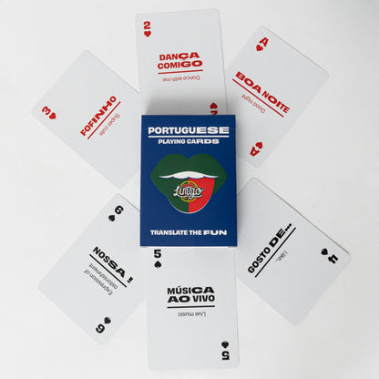 Portuguese Lingo Playing Cards