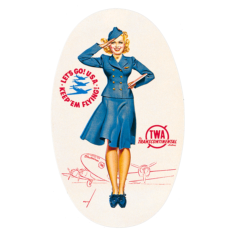 Wings of the World - Travel Label Sticker Box