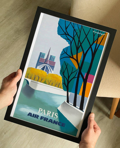 AIR FRANCE (Paris) 1959 Poster