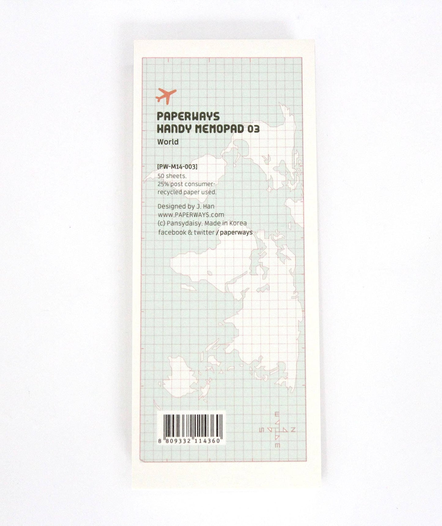 World Grid Memopad