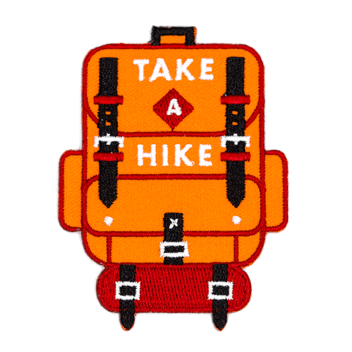 Take A Hike Embroidered Iron-On Patch