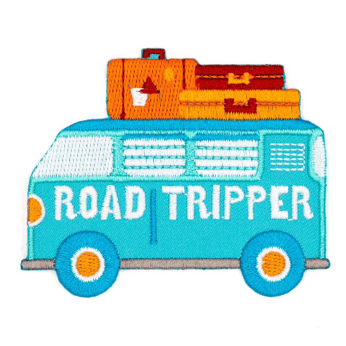 Road Tripper Embroidered Iron-On Patch