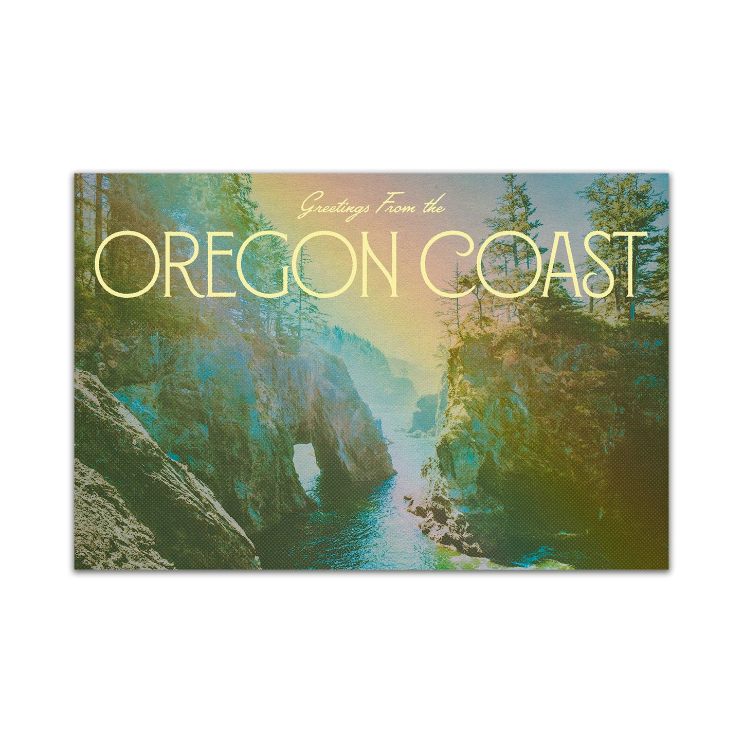 Oregon Coast Greetings Postcard