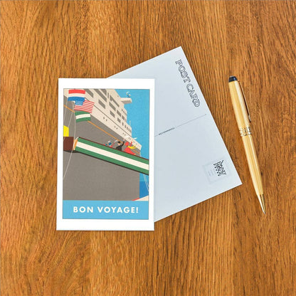 Ocean Liner Postcard