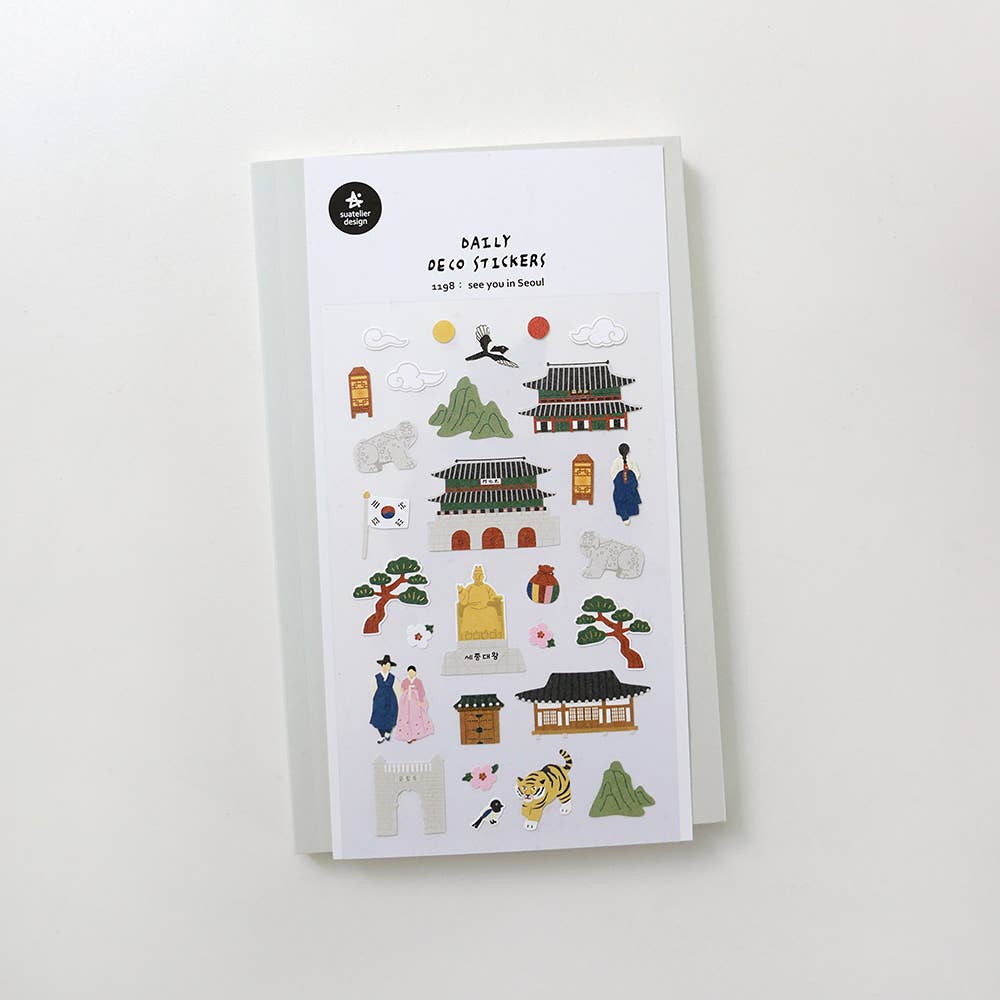 See you in Seoul Sticker Sheet
