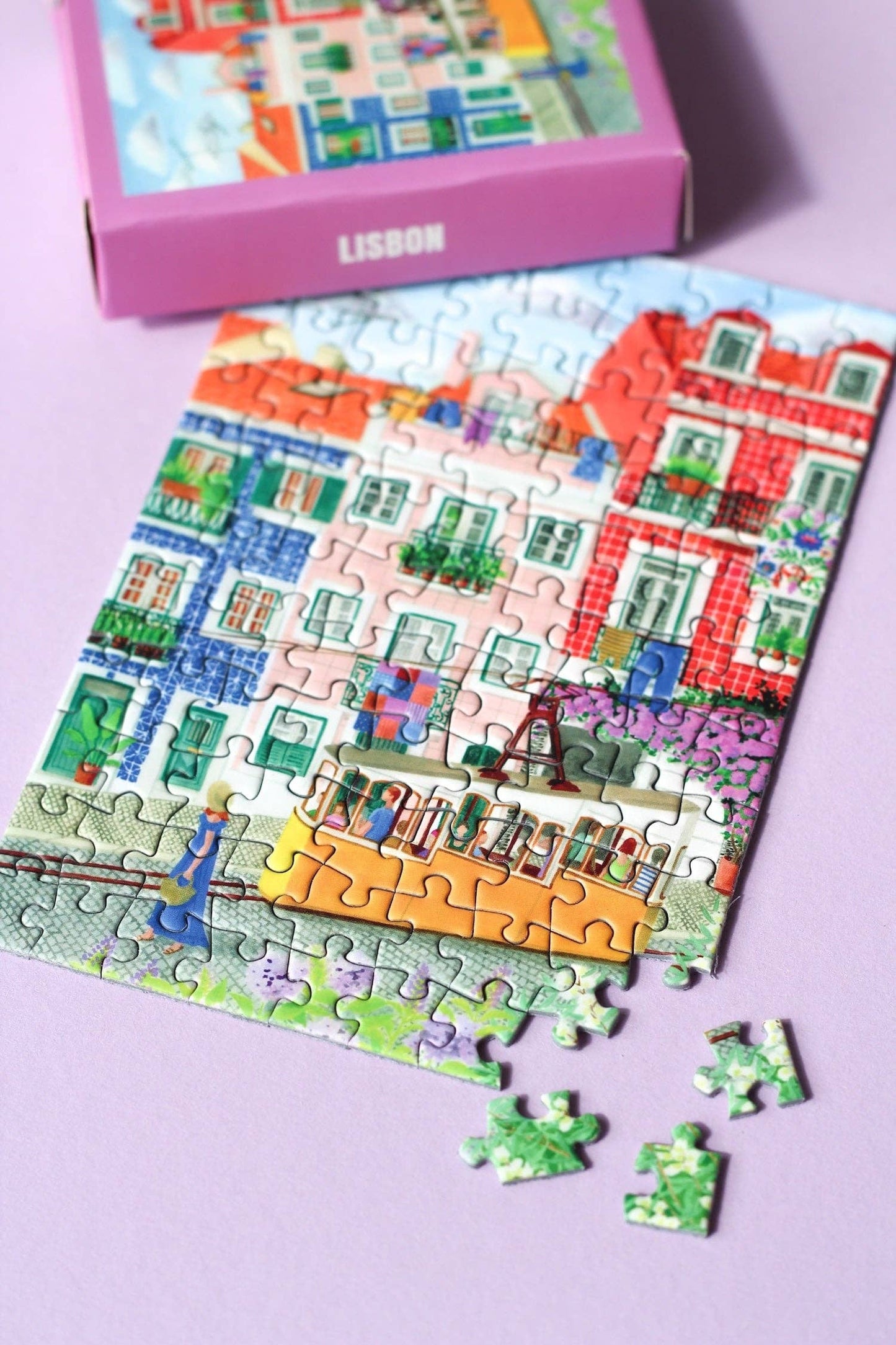 Lisbon Mini-Puzzle , 99 pieces