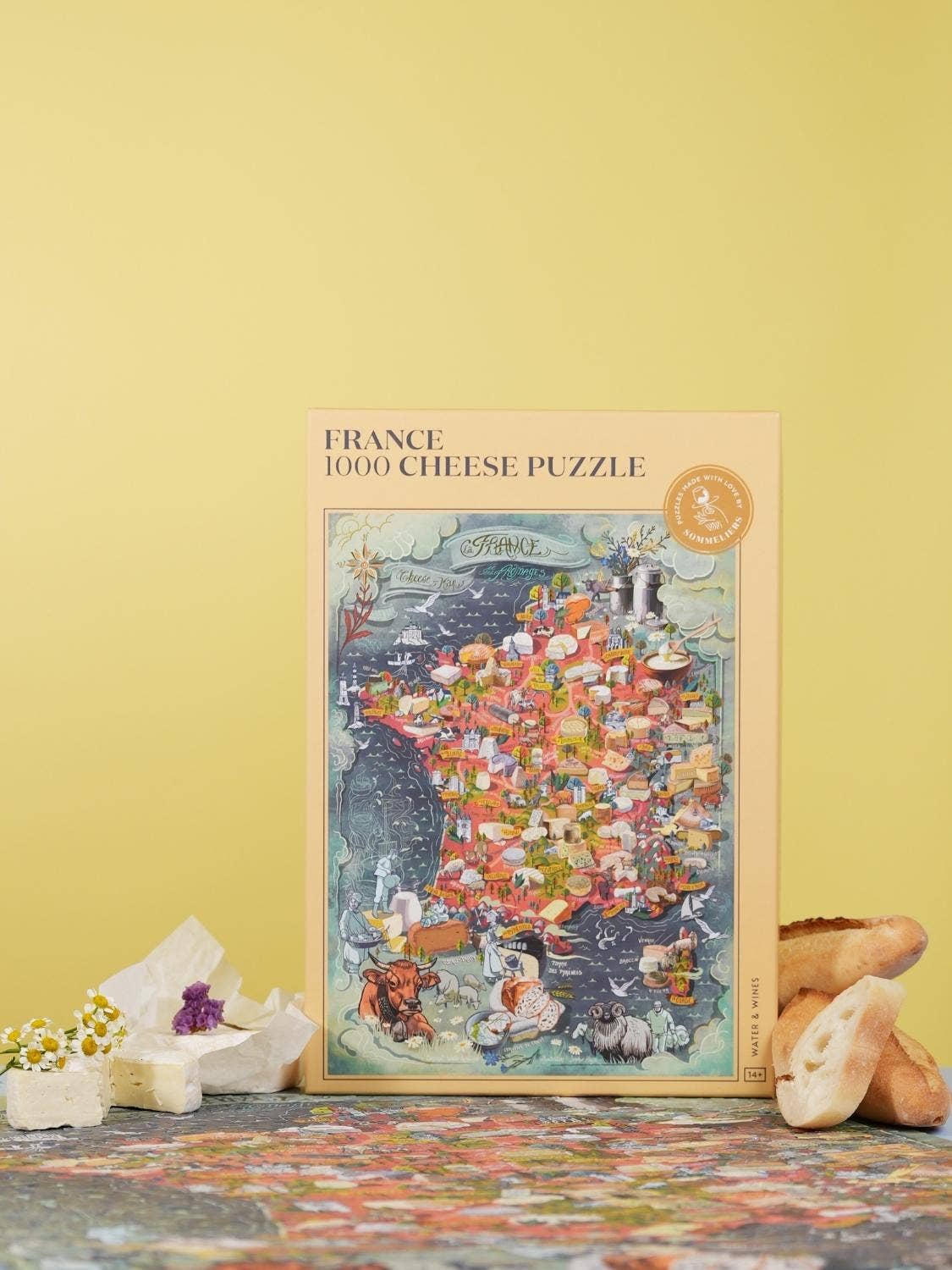France Cheese Puzzle