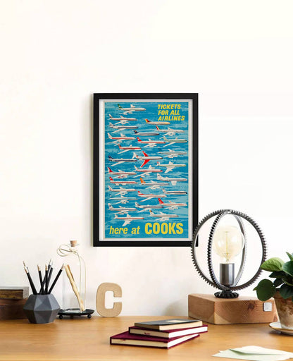Cooks Travel 1950s Poster