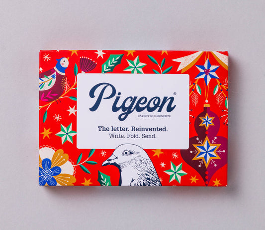 Festive Pigeon letter pack