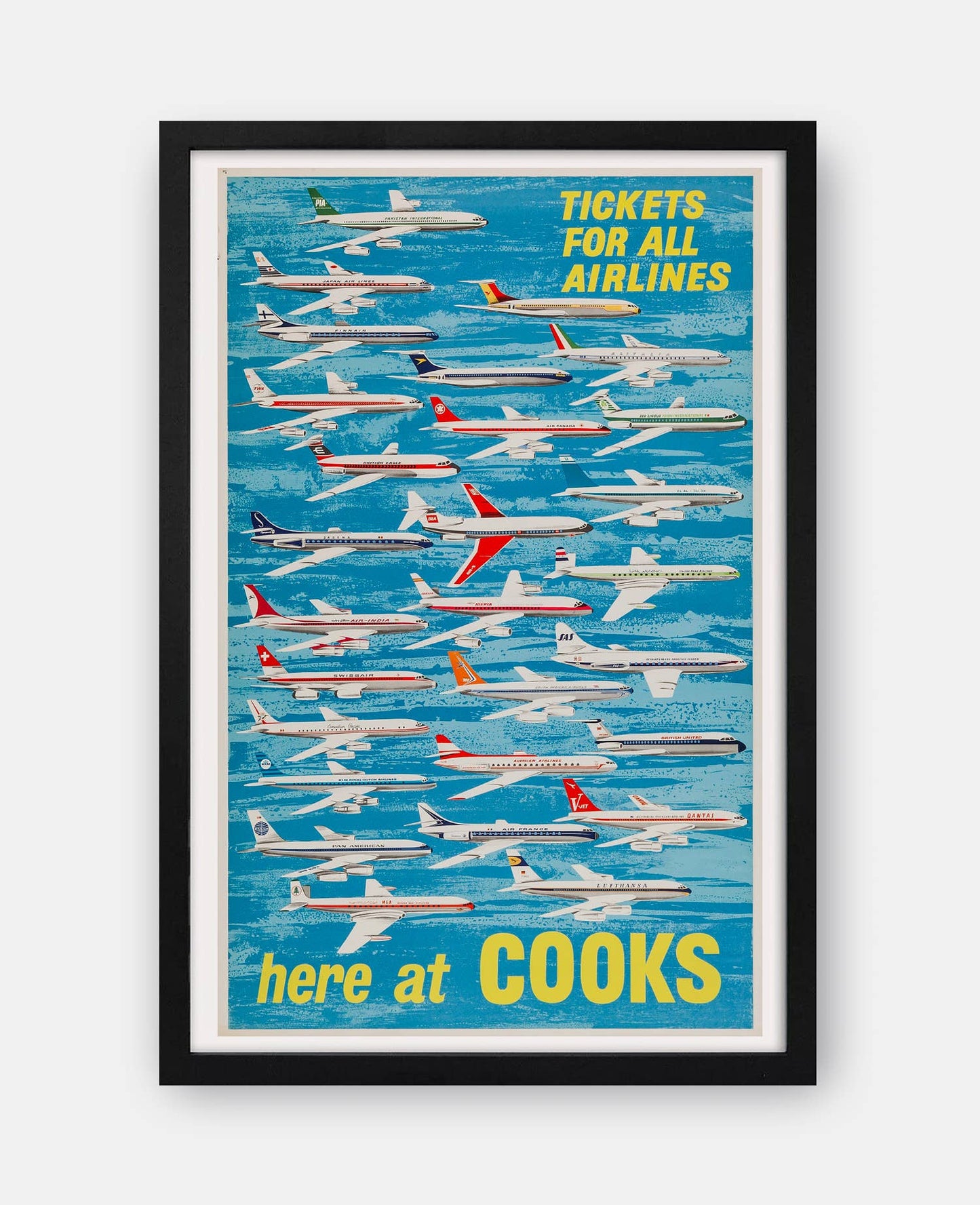 Cooks Travel 1950s Poster