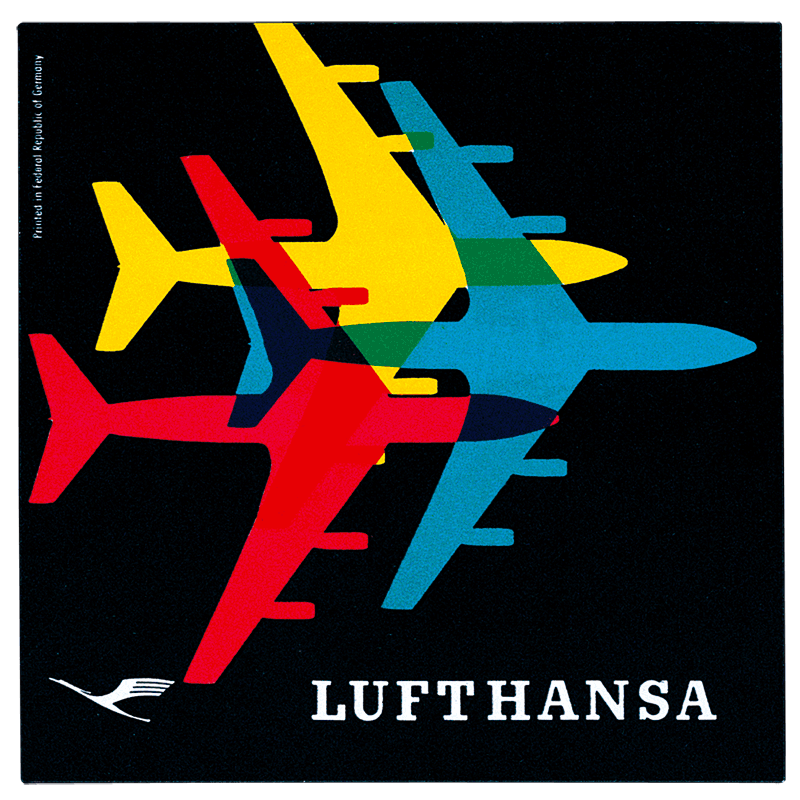 Wings of the World - Travel Label Sticker Box