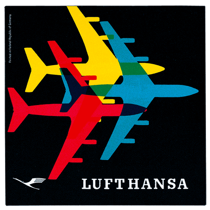 Wings of the World - Travel Label Sticker Box
