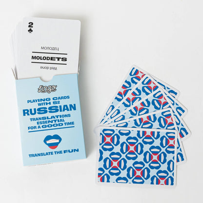 Russian Travel Playing Cards