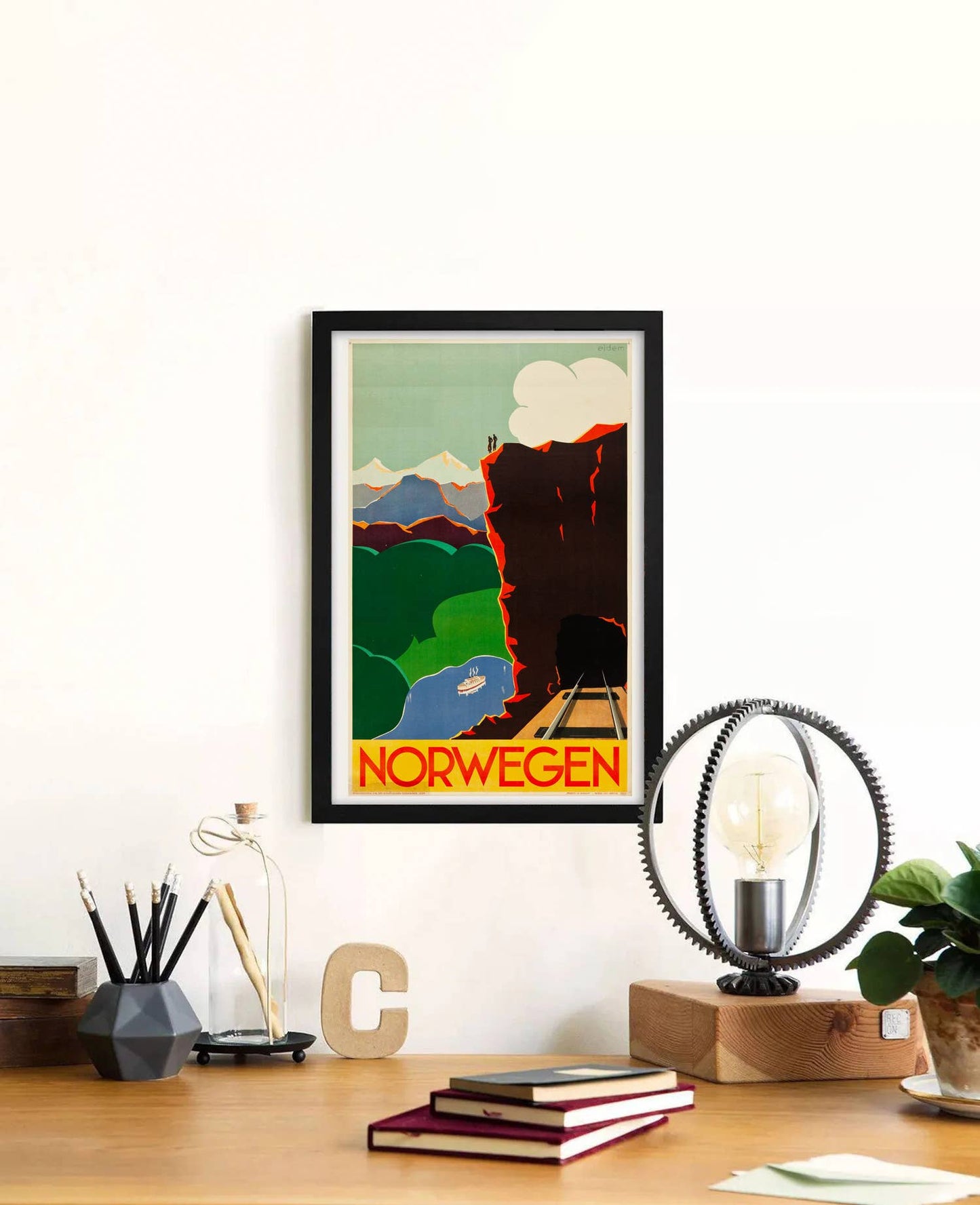 Norway 1935 Travel Poster