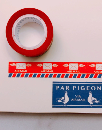 Air Mail Winged Envelopes Washi Tape