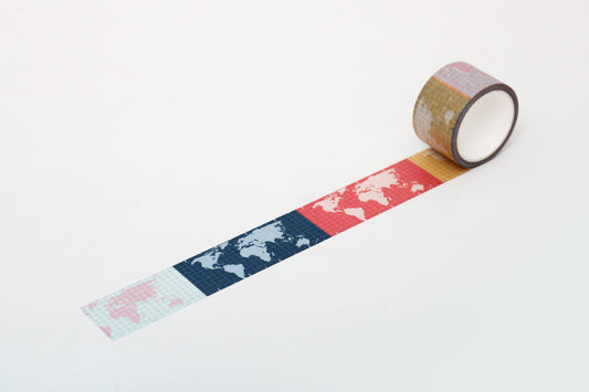 Washi Tape 1.2 in. - World