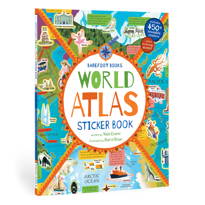 Barefoot Books World Atlas Sticker Book