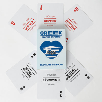 Greek Travel Playing Cards