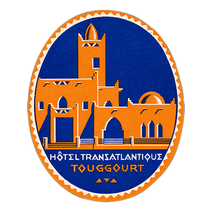 Exotic Destinations - Travel Label Sticker Box