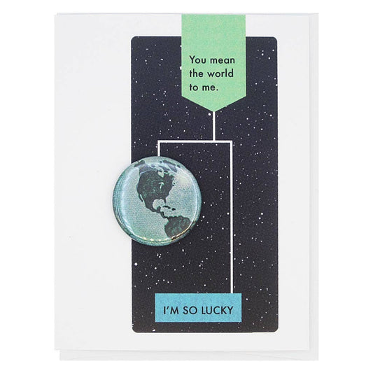 The World to Me Greeting Card