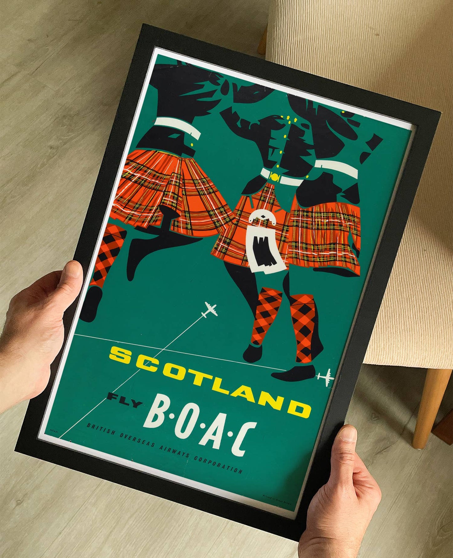 Scotland – Vintage Travel Poster Print