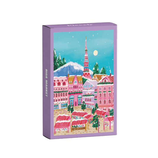 Riga Market mini-puzzle, 99 pieces