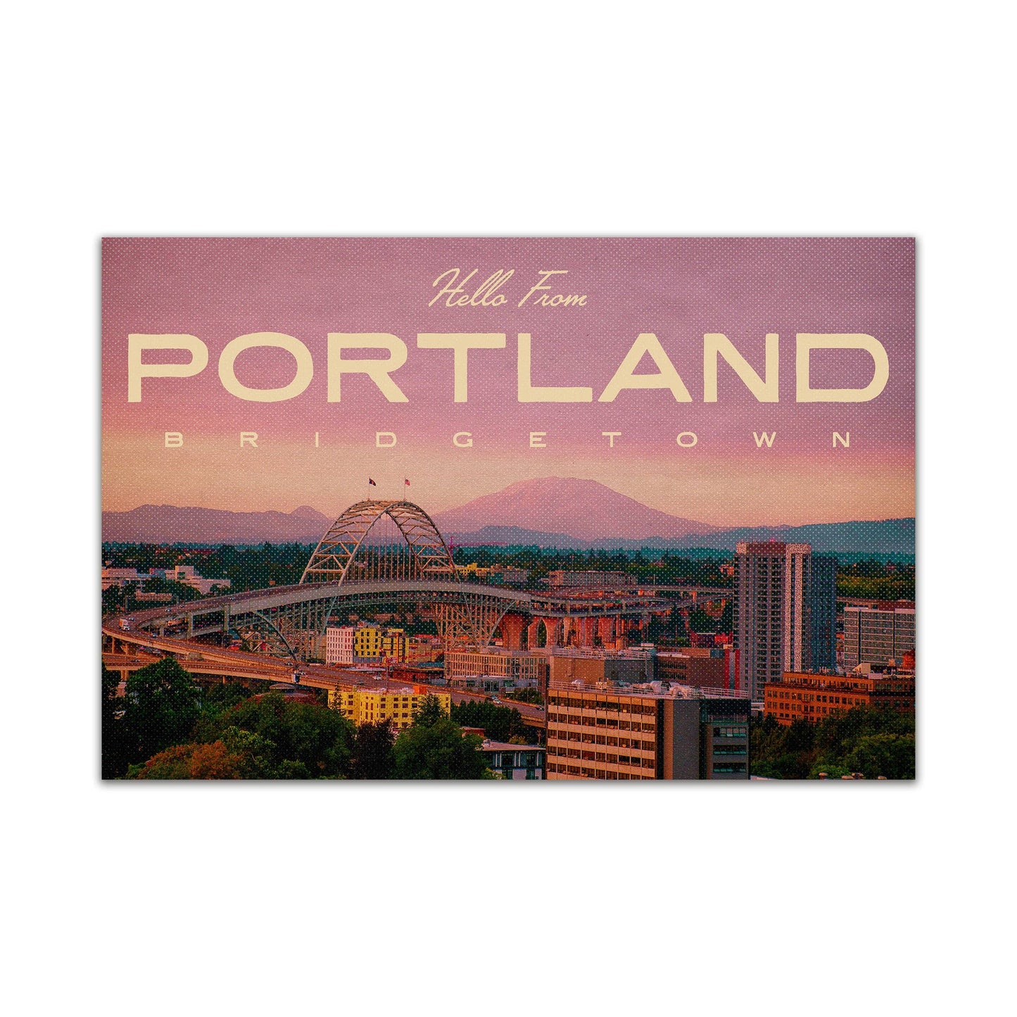 Portland Bridgetown Postcard