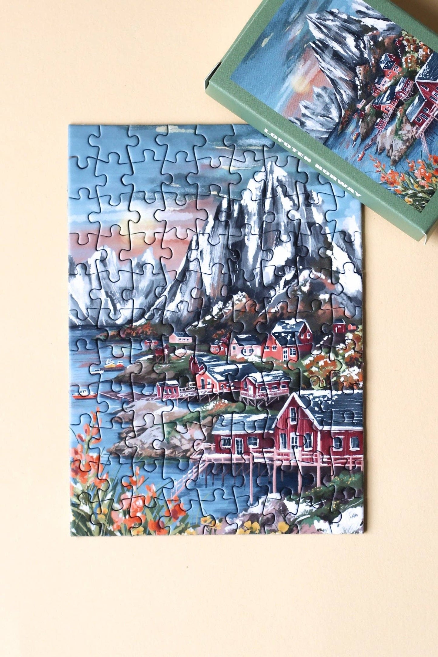 Lofoten Norway Mini-Puzzle, 99 pieces