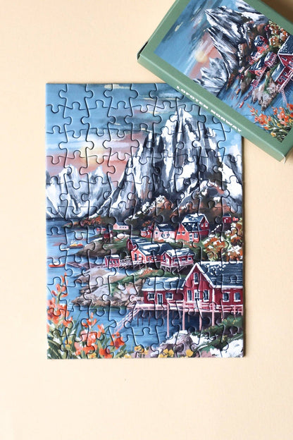 Lofoten Norway Mini-Puzzle, 99 pieces