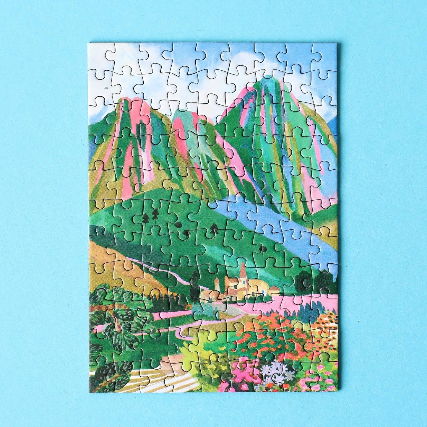 The Dolomites mini puzzle, 99 pieces