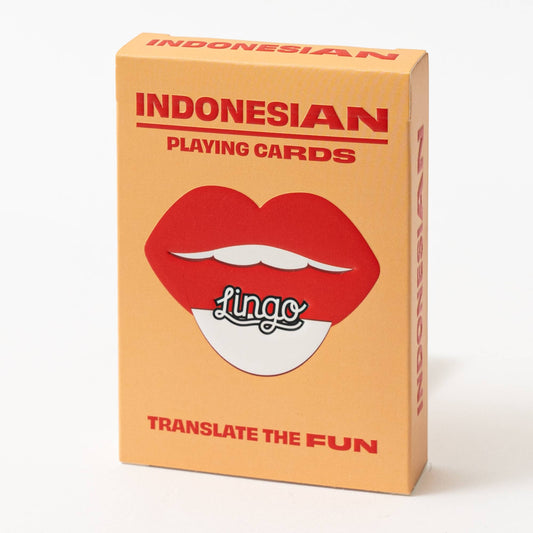 Indonesian Travel Playing Cards